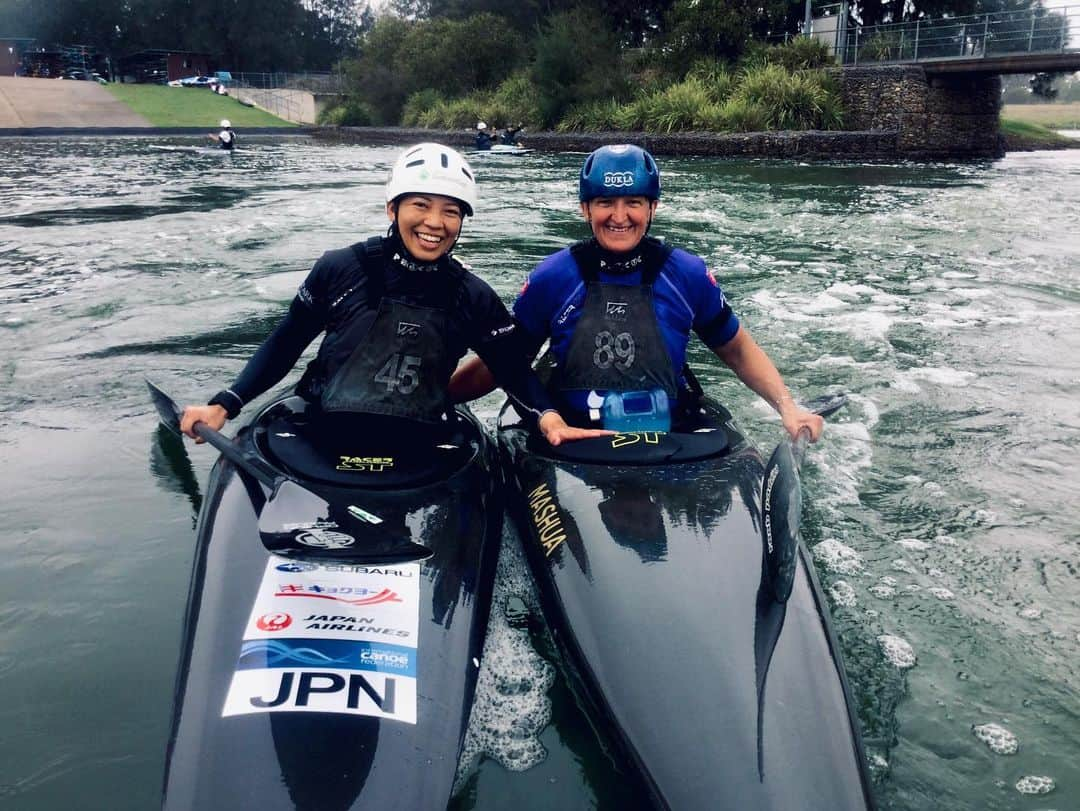 矢澤亜季さんのインスタグラム写真 - (矢澤亜季Instagram)「*Japan🇯🇵×Slovakia🇸🇰 レジェンドとの練習を糧に👊  Ďakujem Elenka😉 . . . #東京五輪への道のり  #カヌースラローム  #アスリート #女子アスリート  #トレーニング #トレーニング女子  #オーストラリア #シドニー #合宿 #スロバキア #レジェンド #canoe #slalom #athlete #training #roadtotokyo #olympic  #champion #legend」2月6日 18時43分 - aki.yazawa