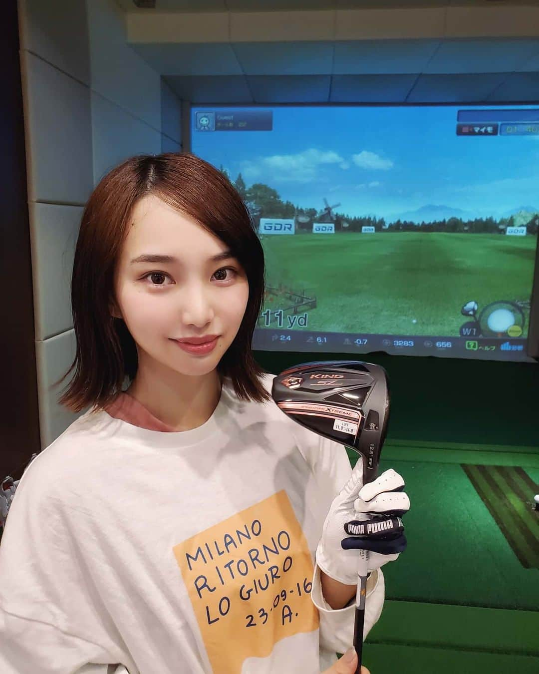 保坂玲奈さんのインスタグラム写真 - (保坂玲奈Instagram)「____ @cobragolf_japan #cobragolfjapan ⛳ . . . ○#PUMAゴルフ 新作のローンチへ行ってきました︎☺︎ . . ‪‪❤︎‬2020年#COBRA新クラブ#SPEEDZONE‪‪ ❤︎‬ ○エラーがなかなか治らず冬眠していて 久しぶりに#試打 で#クラブ を握って不安でしたが、 #安定性 とパワーが素晴らしく、 #ミスに強い 打感で気持ちよかった😍 . . ○#COBRA の#ウッド は私も普段から #スタメンクラブ として 愛用させていただいてるけど (#リッキーファウラー さんと一緒だよ🤭) 更に揃えたい欲が増したよ😳😳 . ○デザインもブラック×ピンクかっこよくて可愛いなぁ💞 . . #寺西飛香留 プロ可愛いのにスイングは凄かった🥺⛳ . . . @pumagolf_japan 新作シューズ #CAGED も素敵だったので 次回詳細アップします👟✨ . . . #FACEofFASTER#pumagolfjapan#新感覚xホールド感#TOOFAST#MYゴルフスクワッド#ゴルフ女子#ゴルフ上達したい」2月6日 20時36分 - __renao_0707