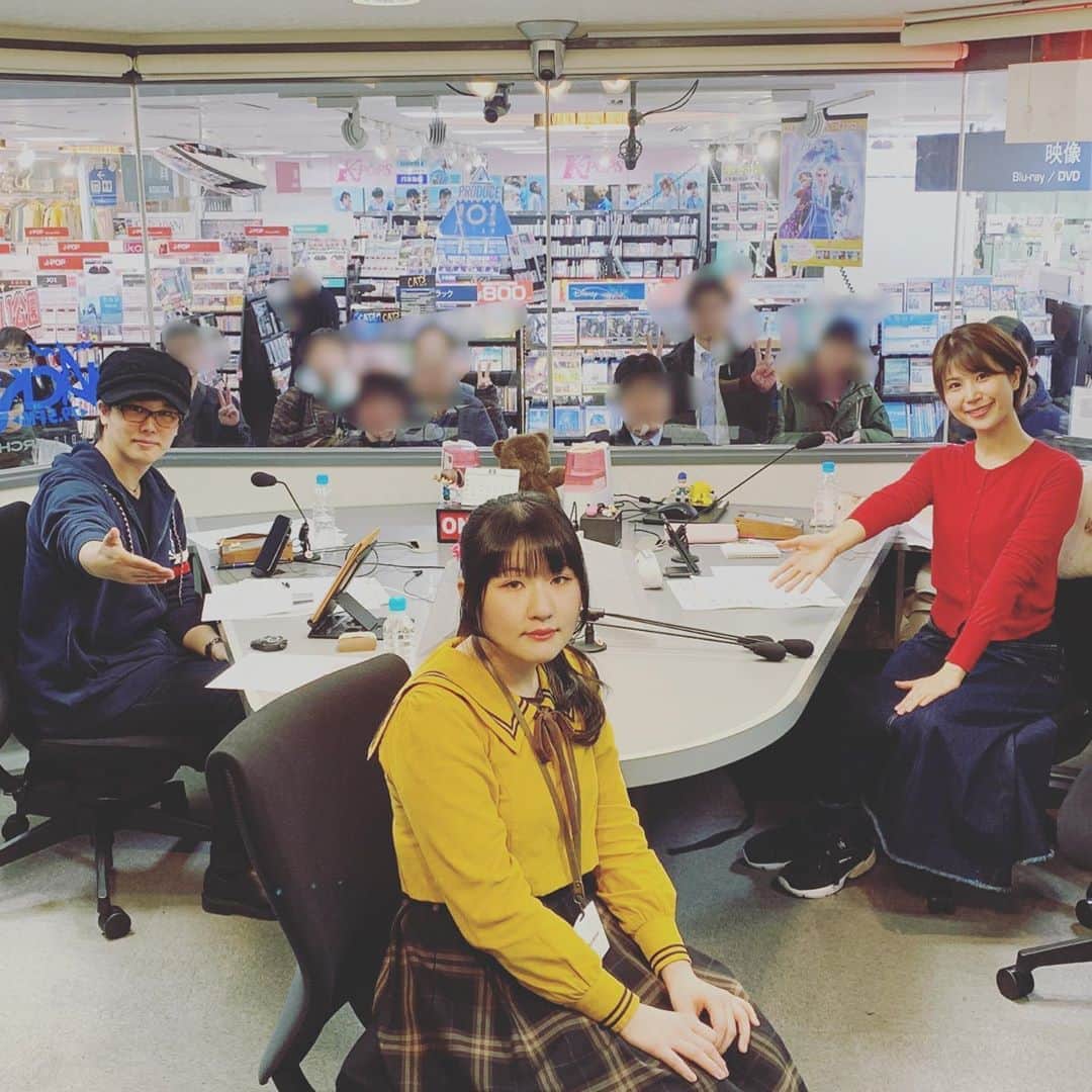 三浦祐太朗のインスタグラム：「本日のゲストは #edda さんでした。 #NACK5 #キラスタ #斉藤百香 #三浦祐太朗」