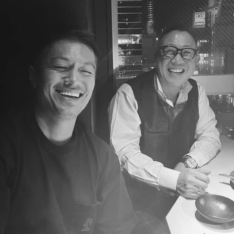 押尾学さんのインスタグラム写真 - (押尾学Instagram)「とても楽しい時間でした🙈 had a great time💫 #dinner #hadagreattime #bigbrother #goodnight #instagood」2月6日 21時05分 - manabuoshio_official