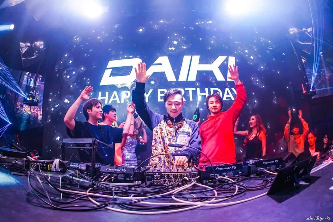 DJ DAIKI（若林大輝）のインスタグラム
