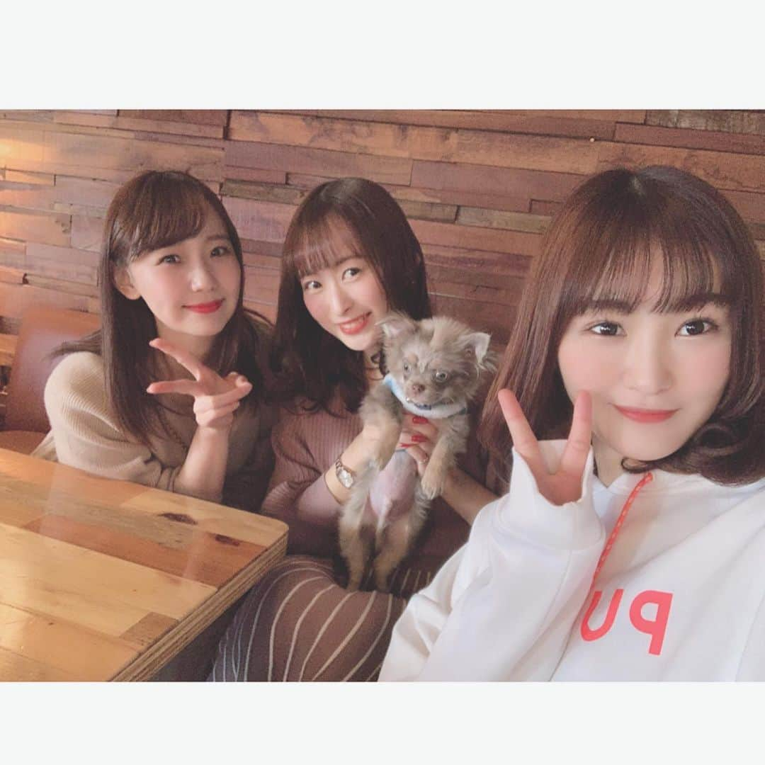 大段舞依さんのインスタグラム写真 - (大段舞依Instagram)「﻿ ﻿ お久しぶりの🥰🍜﻿ そして、ぽこくんにも初めまして🐶♡﻿ ﻿ 久しぶりに会って凄く楽しかったなぁ〜﻿ また、早く会いたーい！！！！﻿ ﻿ ﻿ ﻿ #ありぴょんまいぽこ #ぽこ #久しぶり﻿ #弾丸東京 #明日早起き #早起き以上﻿ #めっちゃ早起き #東京 #寒すぎる #🐶﻿ ﻿ ﻿」2月6日 23時02分 - maichi_1004