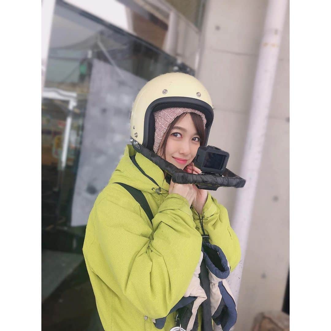 秦瑞穂さんのインスタグラム写真 - (秦瑞穂Instagram)「極寒ロケ☃️ 楽しかった☺️☺️ . . #長野　#地元　#極寒　#寒波 #吹雪　#秦瑞穂　#ロケ」2月7日 11時53分 - hatamizuho
