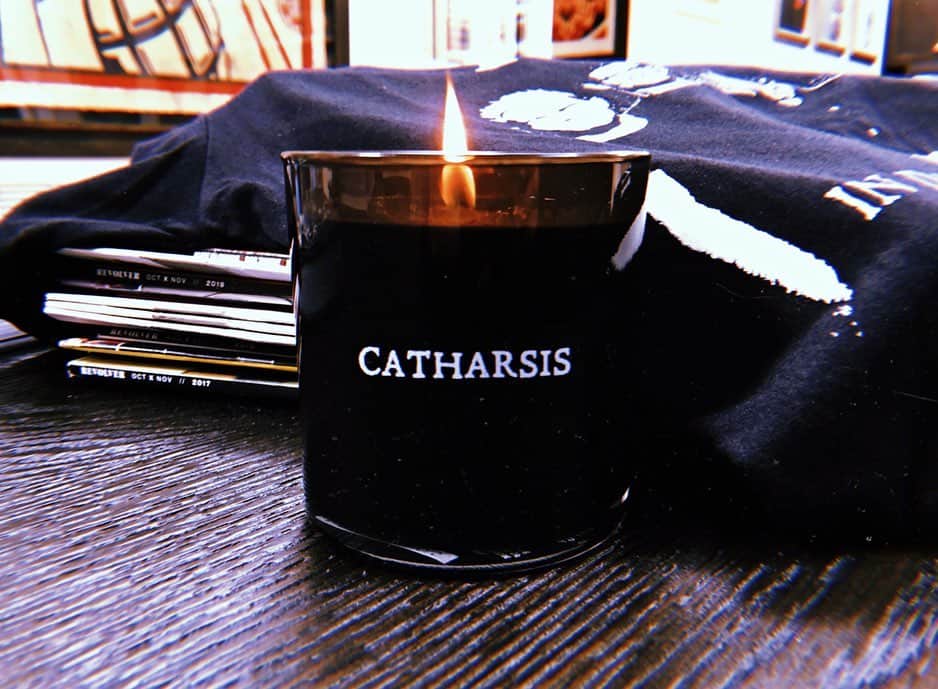 AFIさんのインスタグラム写真 - (AFIInstagram)「In Darkness Together / We Are Forming shirt + Clove Smoke Catharsis candle available now at the link in bio.」2月7日 3時02分 - afireinside