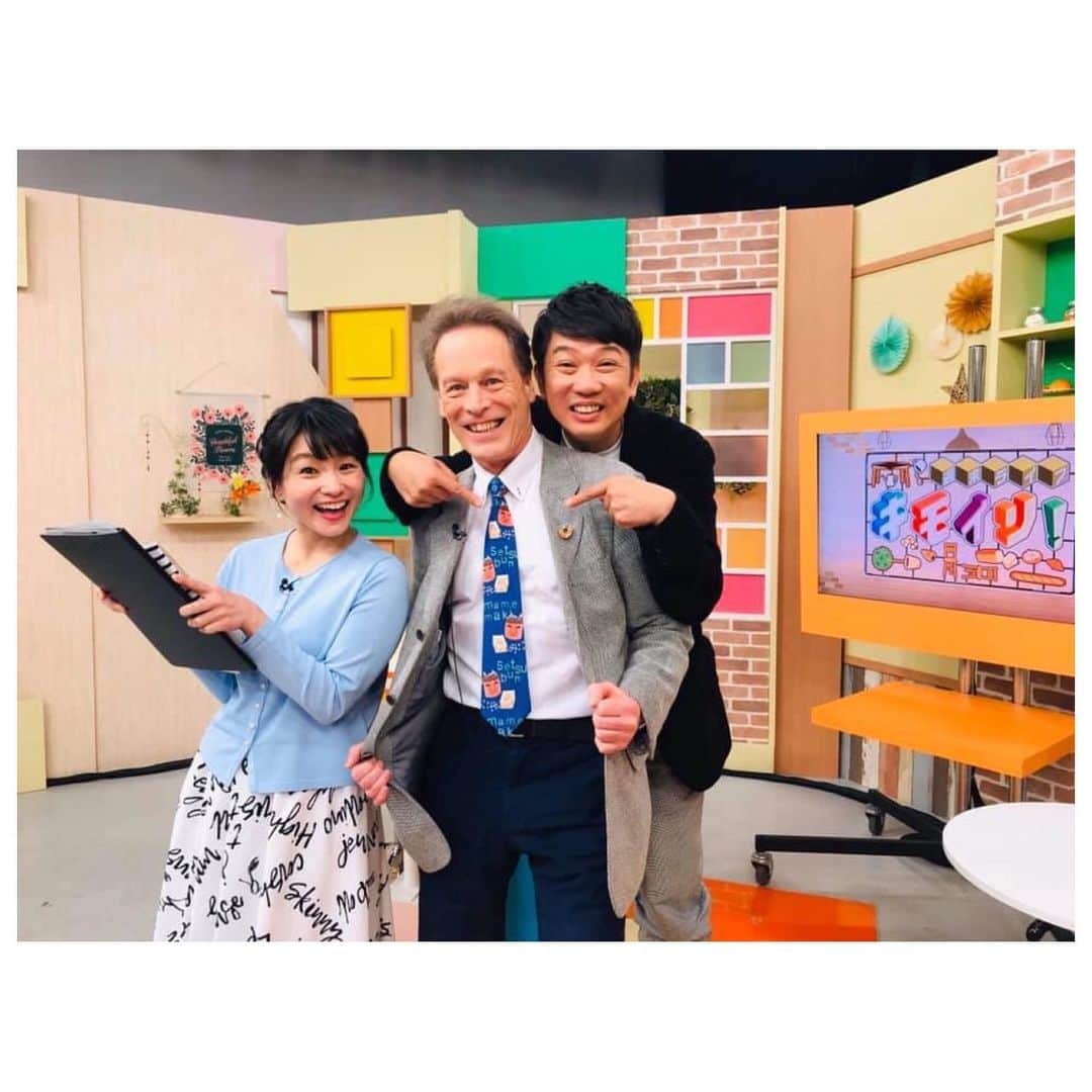 去来川奈央さんのインスタグラム写真 - (去来川奈央Instagram)「. ジェフさん木本さん💕 素敵なお兄様方☺️💕 今月のネクタイ芸は 節分！鬼と豆まきでした👹笑 . #ジェフバーグランド さん #木本武宏 さん . #フリーアナウンサー　#去来川奈央 #フリーアナウンサー去来川奈央」2月7日 3時25分 - nao.isagawa