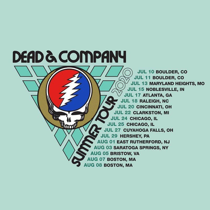 のインスタグラム：「DEAD & COMPANY SUMMER TOUR 2️⃣0️⃣2️⃣0️⃣ ——————————————————————————Verified fan presale registration now open via link in bio  presale 2/11 10:00am local time  public on-sale 2/14 10:00am local time  @deadandcompany」