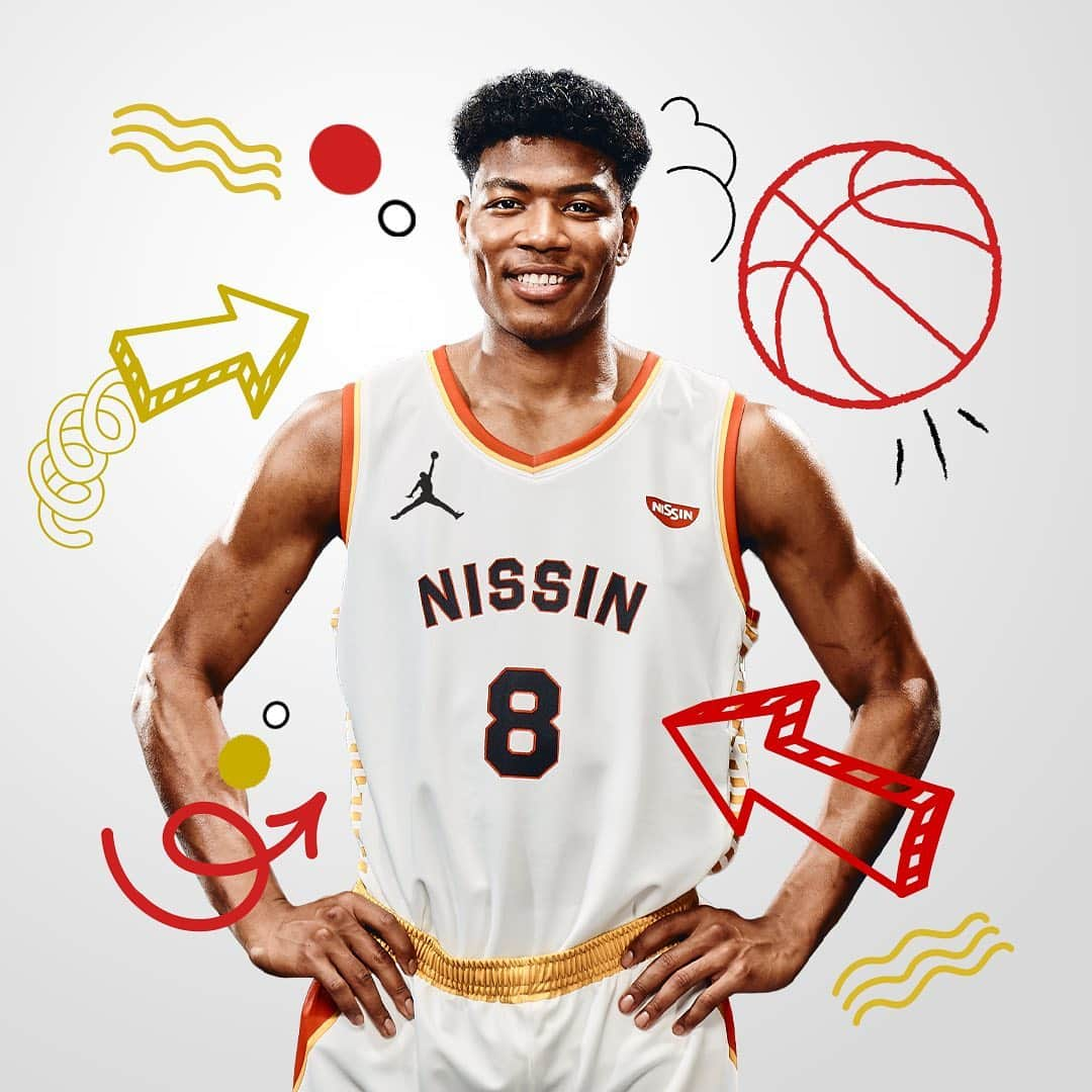 八村塁さんのインスタグラム写真 - (八村塁Instagram)「I’ve partnered with @originalcupnoodles to giveaway a few pieces of signed swag! To enter, must be following me AND @originalcupnoodles on Instagram and leave a basketball and ramen emoji as a comment on this post. Good luck! *This giveaway is not affiliated with Instagram. Ends February 11.」2月7日 5時53分 - rui_8mura