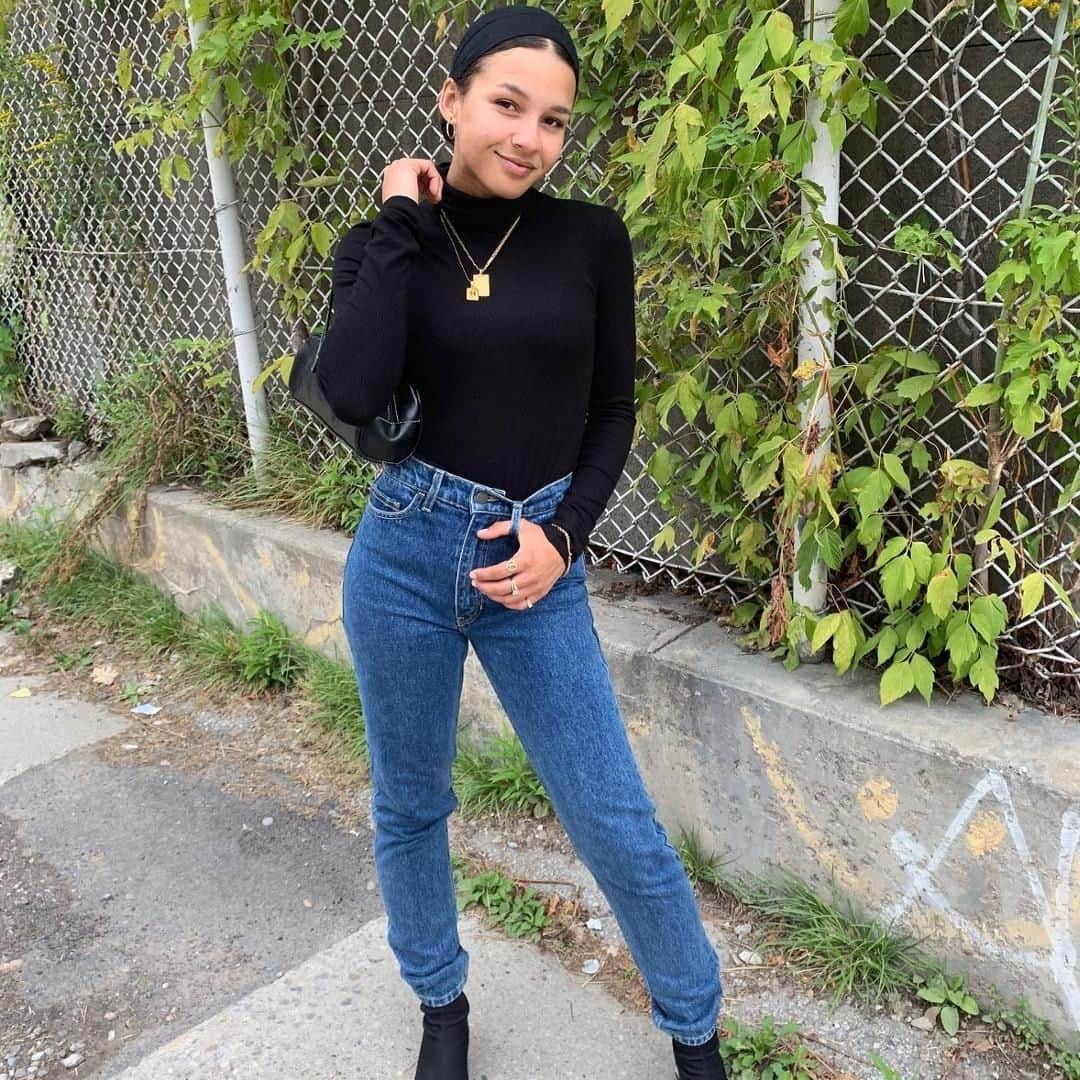 American Apparelさんのインスタグラム写真 - (American ApparelInstagram)「Spotted: @yunglexia in the AA High-Waist Jean.」2月7日 7時00分 - americanapparel