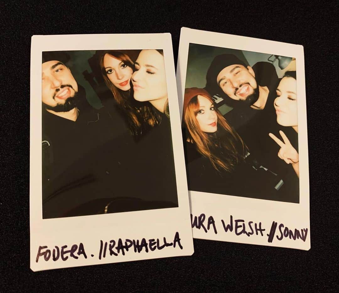 ローラ・ウェルッシュさんのインスタグラム写真 - (ローラ・ウェルッシュInstagram)「♥ ♫ @sonnyfodera @raphaellamusic」2月7日 7時01分 - _laurawelsh