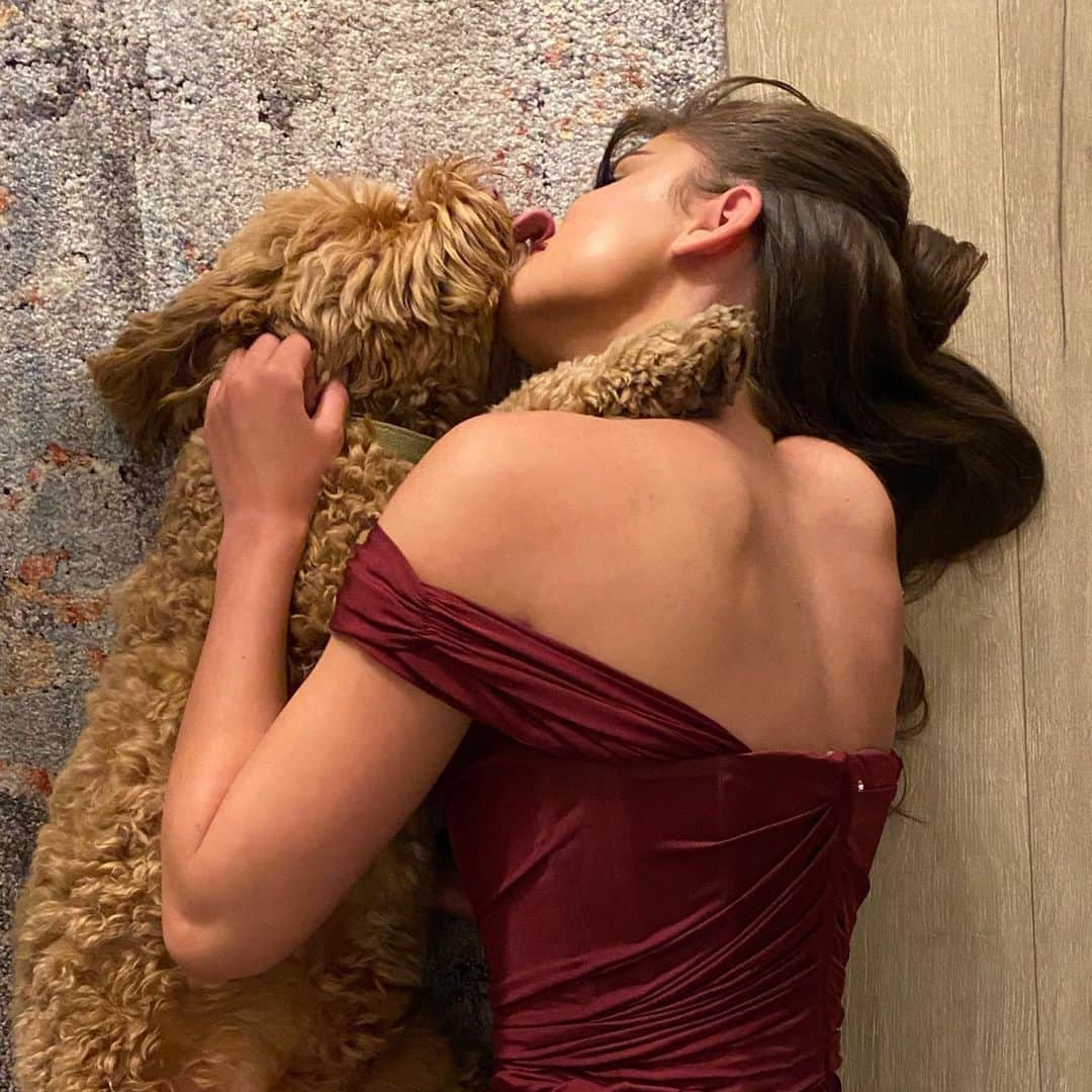 テイラー・ヒルさんのインスタグラム写真 - (テイラー・ヒルInstagram)「Telling @tatetheminidoodle what a great time I had tonight.」2月7日 14時00分 - taylor_hill