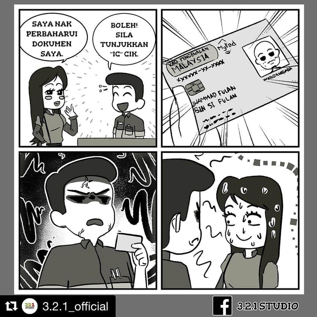 Koleksi Komik Malaysiaさんのインスタグラム写真 - (Koleksi Komik MalaysiaInstagram)「#Repost @3.2.1_official with @get_repost ・・・ Benda ni simple je. Jangan support perkara mungkar! Kembalilah kepada fitrah asal! Komen dan tag kawan2 dan ahli keluarga kat bawah👇Sebarkan supaya lebih ramai tahu! Versi Bahasa Inggeris kat sebelah👉 . Jangan lupa sokong dengan follow Instagram @3.2.1_official, Facebook dan juga Youtube kami! . It simple. Don't support mungkar things! Return to original fitrah! Comment and tag your friends and family below👇Spread the word guys! Swipe for English version👉 . Don't forget to support us by following our Instagram @3.2.1_official, Facebook and our official Youtube account! . #comic #comics #comicstrip #animation #malaysia #clipstudiopaint #komik #komikmalaysia #komikdakwah #cartoon #cartoonist #cartoons #drawing #dakwah #alquran #komikstrip #malaysian #manga #islam #quran #gengkomik #webtoon #webcomic #321OFFICIAL #muslimcomics #komiklokal #komikharian #komiklucu #komiks」2月7日 15時54分 - tokkmungg_exclusive