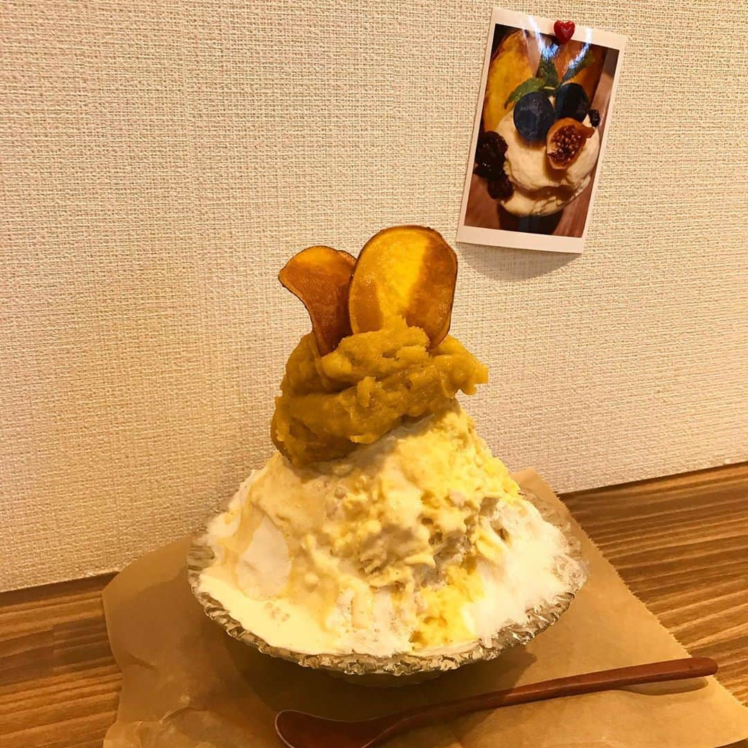 竹村真琴さんのインスタグラム写真 - (竹村真琴Instagram)「* 安納芋のかき氷🍠  凄く久しぶりに寝違えしました。。 首肩痛い😢 明日から２日連続ゴルフなのに🏌🏻‍♀️ バンテリン塗って、ロキソニン飲んで頑張ろう💊 . . . #シードリングス #かき氷 #安納芋 #さつま芋 #寝違え #痛い #ロキソニン #instagolf  #golf  #lpga #女子プロゴルファー #女子ゴルフ  #ゴルフ女子 #とちテレ #jgm #ゴルフ #インスタゴルフ #ゴルフコーデ  #골프 #高尔夫 #テーラーメイド #TaylorMade #ルコック #コーワ #バンテリン #豆蔵 #lecoqsportif」2月7日 17時33分 - makototakemura_golf