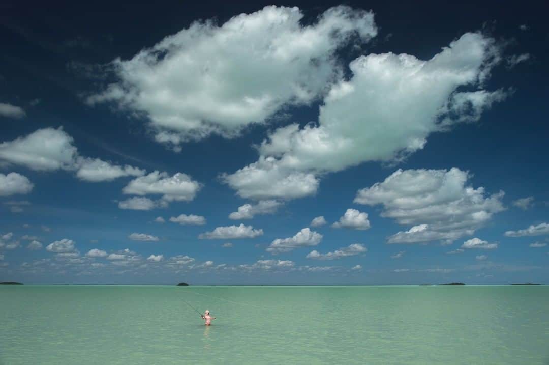 National Geographic Travelさんのインスタグラム写真 - (National Geographic TravelInstagram)「Photo by @steven_gnam | I hadn’t seen green clouds before this trip. The emerald cast on the underside of the clouds reveals the shallow bay beneath. Everything about these saltwater flats draws your eyes out to the horizon and up.  It’s fitting that the name for this UNESCO World Heritage site is Sian Ka’an, Mayan for “where the sky is born.” Sian Ka'an Biosphere Reserve, Yucatán, Mexico.」2月7日 22時08分 - natgeotravel