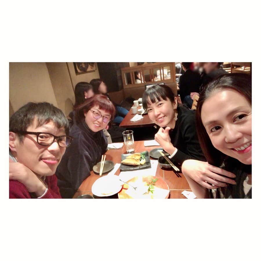 のインスタグラム：「昨晩は、某現場終わりの録音部・イタチヤマちゃんと #安里麻里 監督、#園部貴一 くんこと蛇吉と宴🥂何気にソドム会なのであった…もうすぐ16年、時の経つのは早いなぁ。  #ソドムの市 #高橋洋 #パゾリーニじゃない方 #ソドム一味 #ガイラ飛行隊 #地獄が闘えと言うとるんや #暗黒青春映画 #actresslife #japaneseactress #sodomthekiller」