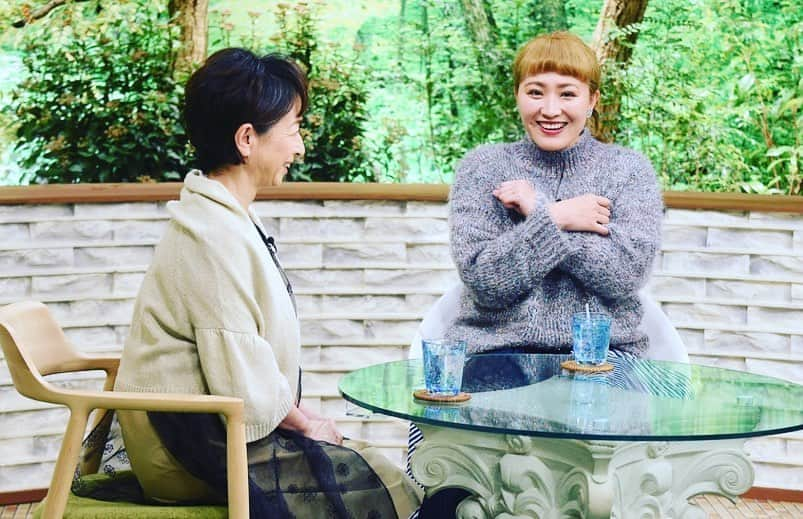 丸山桂里奈さんのインスタグラム写真 - (丸山桂里奈Instagram)「明日、あさ7時30分からTBS系列さんで「サワコの朝」に出演します。 ずっと出たかった番組に出させていただけて、未だにまぼろしだったんじゃないかなと思いつつ、阿川佐和子さんともはじめましてでお会いしてもう私の脳みそがかきまざりました🐾ステキな時間、そして忘れられない時間、これからまた私の人生の宝物になりました🔸阿川佐和子さん、そしてスタッフのみなさま、ありがとうございました♫いつももしかしたらだししなくてもだしですが、また違う一面を阿川佐和子さんに引っ張り出していただき、私は裸になりました😊みなさまぜひご覧くださいませ！！ #tbs #mbs  #サワコの朝 #あさ7時30分 #阿川佐和子さん #とても素敵な方でした #人間の中の人間 #とにもかくにも出会わせていただきありがとうございました #夢見たいな空間 #感謝しかないです #みなさんにぜひ見ていただきたいです #いい意味で #インスタバエ」2月7日 23時42分 - karinamaruyama