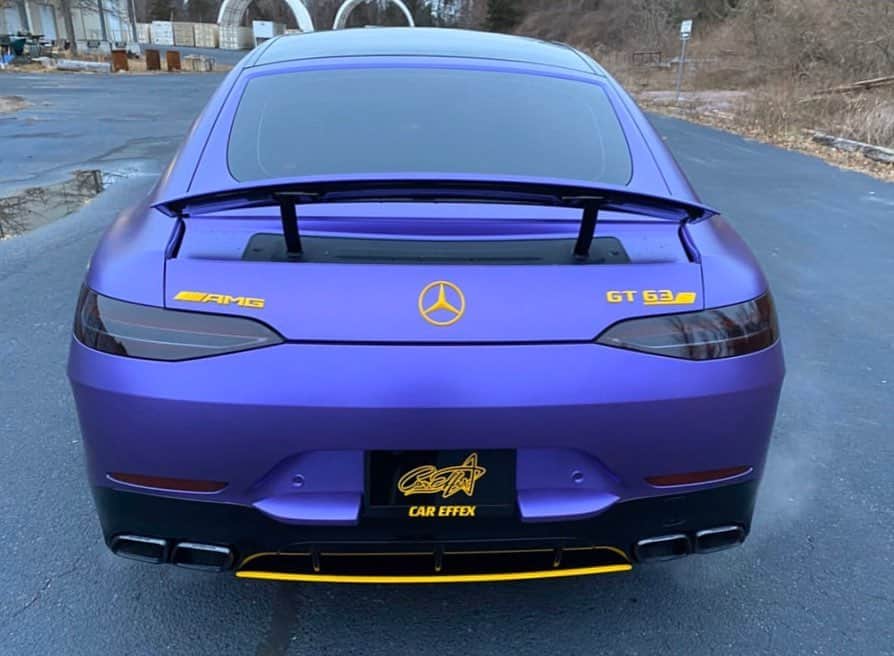 CarsWithoutLimitsさんのインスタグラム写真 - (CarsWithoutLimitsInstagram)「Kobe Bryant tribute for @yeroc_ done by @careffex 👾  #carswithoutlimits #mercedes #benz」2月8日 1時34分 - carswithoutlimits