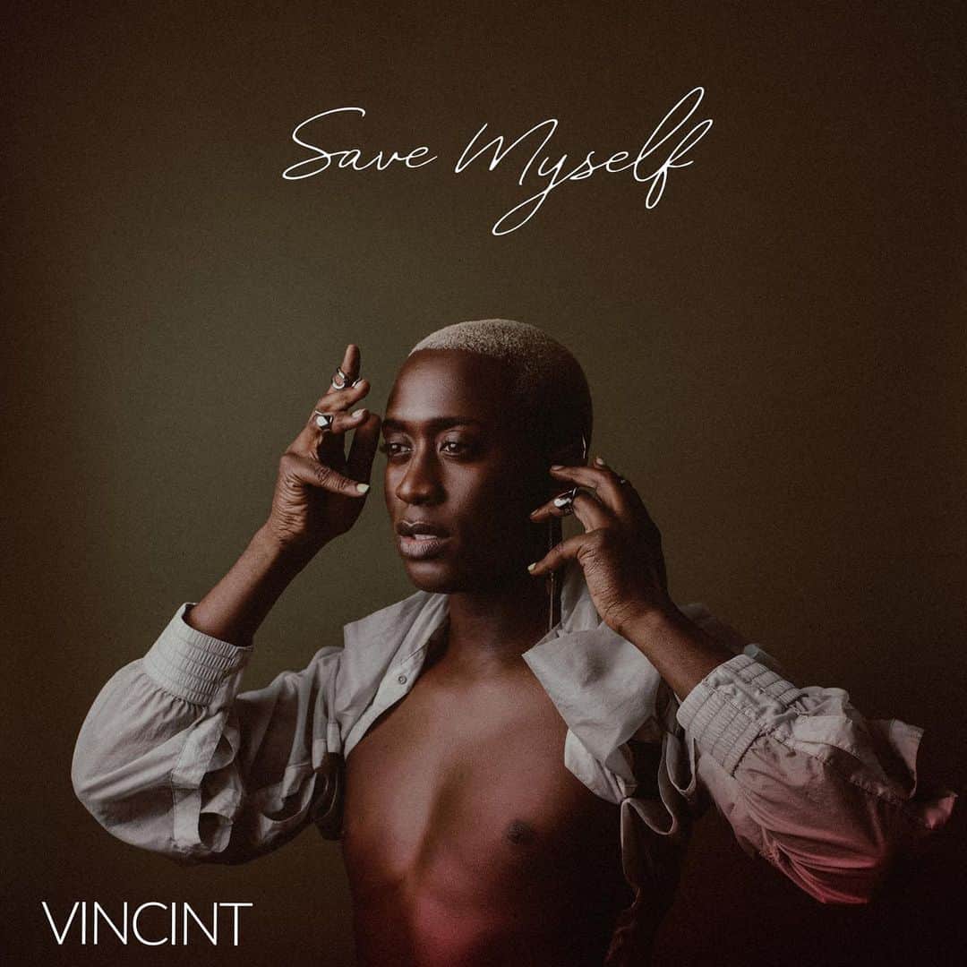 ブランドン・シェイアのインスタグラム：「It was so fun co-writing this one with you @vincint 🙏 you are an absolute star. “Save Myself” is out everywhere ❤️」