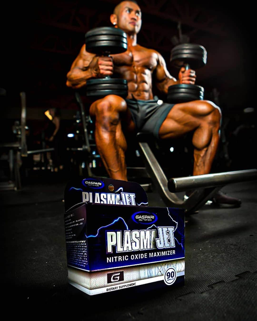 Hidetada Yamagishiさんのインスタグラム写真 - (Hidetada YamagishiInstagram)「Legendary #nitricoxide @gaspari #plasmajet is coming back in about 2 weeks! 伝説のパンプ、プラズマジェットがあと2週間ほどで復活。もちろん @bodicafe から日本へ直送🇯🇵」2月8日 3時02分 - hideyamagishi