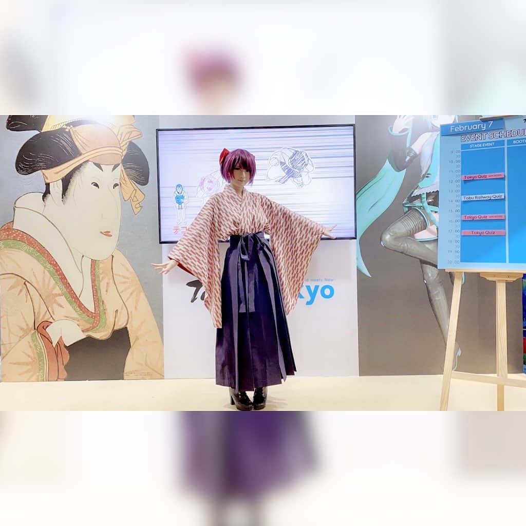 火将ロシエルさんのインスタグラム写真 - (火将ロシエルInstagram)「Philippines!!! 2/7(金)は、フィリピンのSMXコンベンションセンターで開催しているイベント『Travel Tour Expo 2020』に東京都ブースに『はいからさん』の姿で出演しました!あと2日間頑張って東京のPRをしてきます！ #tokyotokyo #TTE」2月8日 14時27分 - kasyou3roshieru