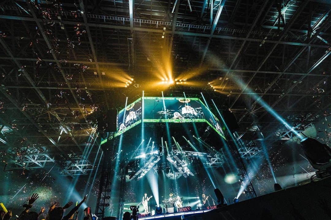 L'Arc-en-Ciel【公式】のインスタグラム：「"ARENA TOUR MMXX" in Saitama DAY1！ 「ARENA TOUR MMXX」さいたま公演DAY1！  #LArcenCiel #LArc #ラルク #彩虹樂團  #LArcMMXX #ARENATOURMMXX #MMXX」