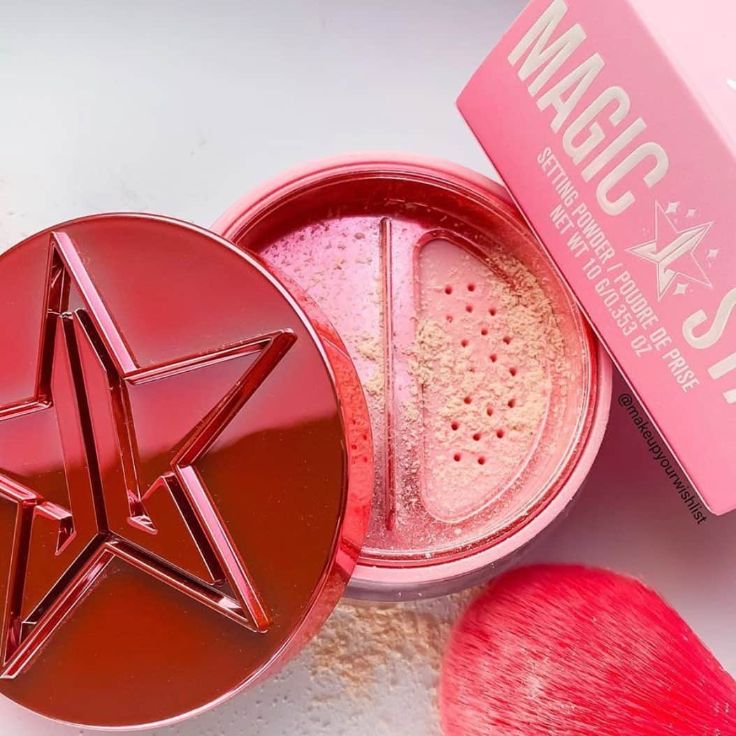 Jeffree Star Cosmeticsさんのインスタグラム写真 - (Jeffree Star CosmeticsInstagram)「Set to perfection with our iconic #MAGICSTAR setting powder🌟 This ultra-fine luxurious formula is sure to  keep you snatched & flawless all day long 💖 Photo by: @makeupyourwishlist ✨ #jeffreestarcosmetics」2月8日 7時00分 - jeffreestarcosmetics