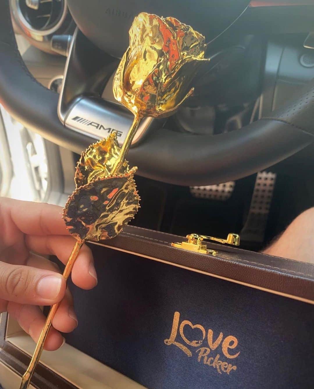 CarsWithoutLimitsさんのインスタグラム写真 - (CarsWithoutLimitsInstagram)「Real Rose Dipped in Gold for that special woman in your life 🌹 From @Lovepickers www.Lovepicker.com ❤️ - Comes with a Certificate of Authenticity -」2月8日 7時22分 - carswithoutlimits