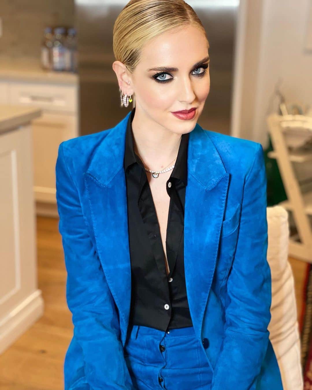 キアラ・フェラーニさんのインスタグラム写真 - (キアラ・フェラーニInstagram)「Tom Ford baby @tomford 💙 #supplied」2月8日 16時02分 - chiaraferragni