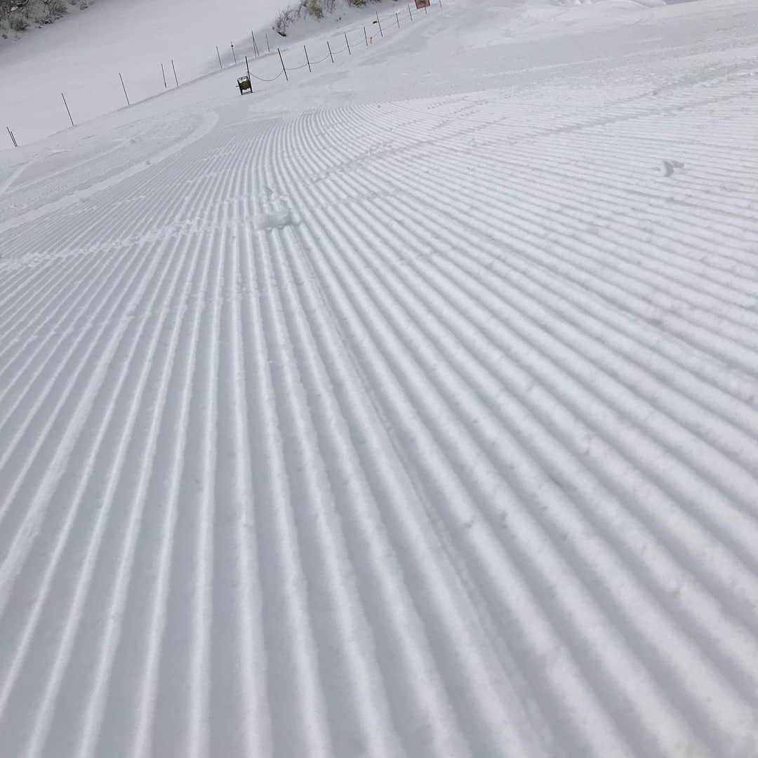 旅館 川端屋のインスタグラム：「昨日の朝一、久しぶりの降雪により引き締まったカービングの気持ちいいバーンでした😆✨✨ バーンチェックも女将の大事な仕事ですから😁 クワッド運行にはあともうひと降り欲しいですね。  お昼はおばちゃんの店の今庄セット。 今庄名物おろしそばに、今庄吉吾商店の厚揚げがカリカリに焼いてあり、出汁醤油で頂きます。とっても美味しいのです💕 の後は〜〜、堀口酒造のこうへいくんが新酒が出来ました！と言うことで、お味を堪能させて頂きました☺️ 創業1619年！400年の歴史を持つ老舗です。ずっしりとした味わいと香り💕流石です‼️ 昼間はスキー&スノボ。 夜は今庄宿にて美味しいお料理と地酒をお楽しみ下さい😊  本日もご予約ありがとうございます。お待ちしております💁‍♀️ www.kawabataya.jp  #川端屋  #川端屋旅館  #今庄365スキー場  #jsa_imajyo  #イントラおかみの店  #今庄 #今庄宿  #堀口酒造 #japan #fukui #imajyo #sake #sakagura #新酒 #鳴り瓢　#蕎麦　#おばちゃんの店  #福井県  #南条郡 #今庄町」