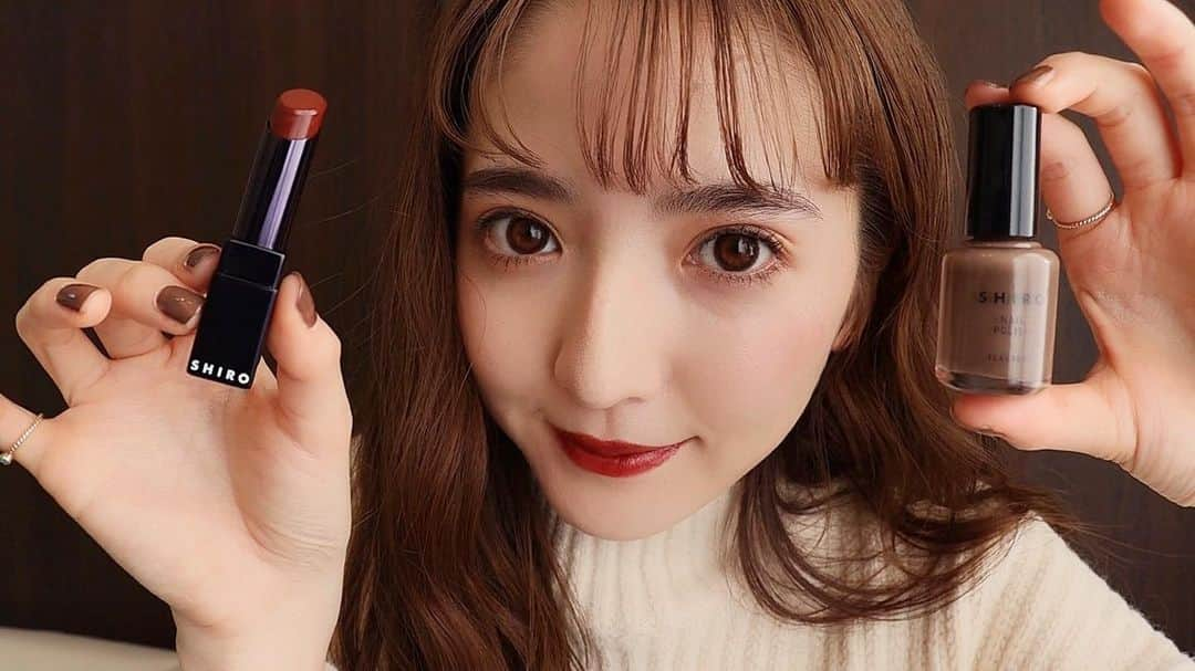 平木愛美さんのインスタグラム写真 - (平木愛美Instagram)「chocolat make up🍫❤️ バレンタインな【チョコレートメイク】  本当にチョコの香りのする、ショコラコスメ。 YouTube更新！！！ . おやすみなさいの前にでも見てみてくださいませ🌙🧡 #love #chocolate #chocolat #valentine #valentinenails #愛美メイク」2月8日 23時59分 - manamihiraki