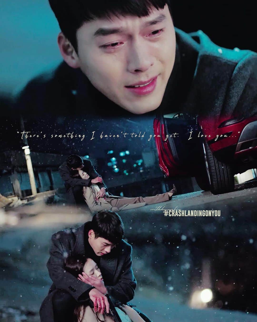 ヒョンビンのインスタグラム：「I love you ❤️ —— #crashlandingonyou #사랑의불시착 #hyunbin #현빈 #ヒョンビン #玄彬 #sonyejin #손예진」