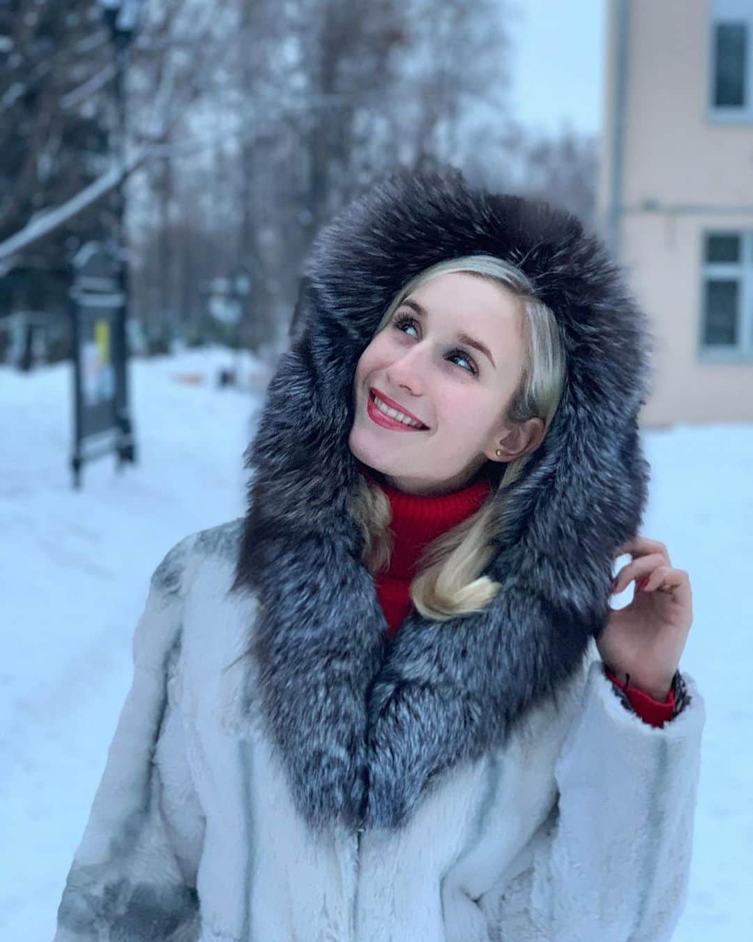 アンナ・ヤノフスカヤのインスタグラム：「#winter in #russia ❄️🌬❄️ #moscow #february #saturday #weekend」
