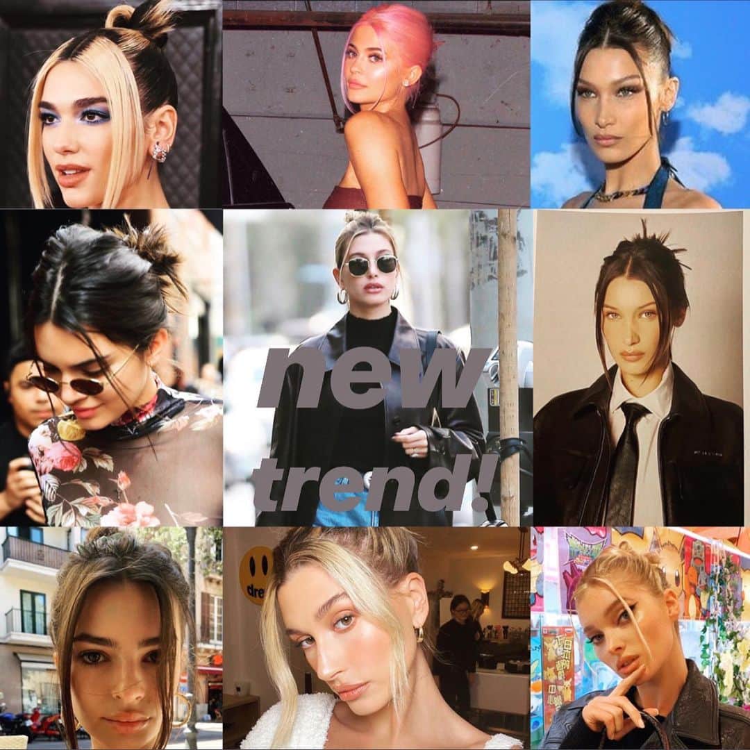 神能裕貴のインスタグラム：「【 ＮＥＷ ＴＲＥＮＤ 】 海外ヘアーのニュートレンド！！ The!!センターパートで、後ろはザックリ高めな位置で結ぶだけ‼️ ちょー簡単なヘアアレンジで今季のニュートレンドをget!! #SHIMA#balayage#highlight#shadowroot#ombre #オンブレ#オンブレカラー#ハイライト#バレイライト#バレイヤージュ#海外ヘアー#リアル海外ヘアー#モカアッシュ#モカベージュ#ストレートボブ#ストレート#ボブ」