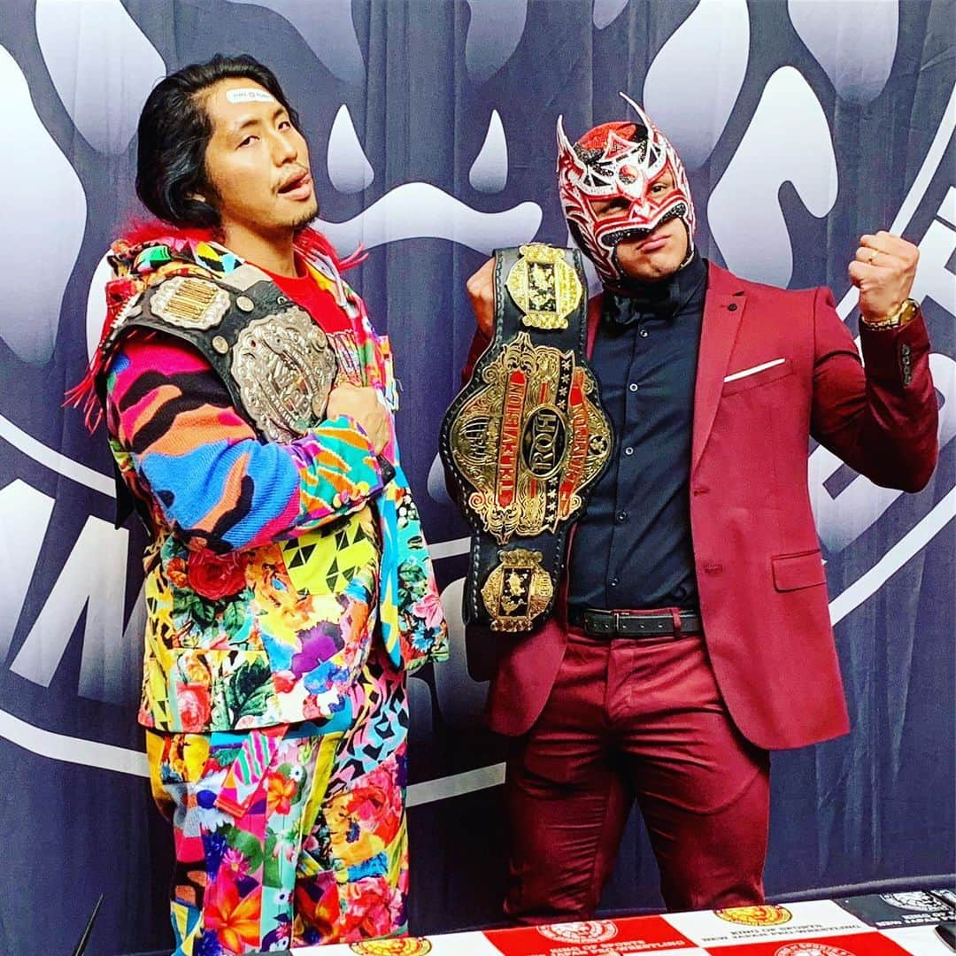 新日本プロレスさんのインスタグラム写真 - (新日本プロレスInstagram)「Tomorrow!! #Hiromu vs #Lee !!🔥 #NJNBG in #OSAKAJOHALL 🏯‼︎ #njpw #njpwworld #新日本プロレス #プロレス #大阪城ホール🏯」2月8日 22時34分 - njpw1972