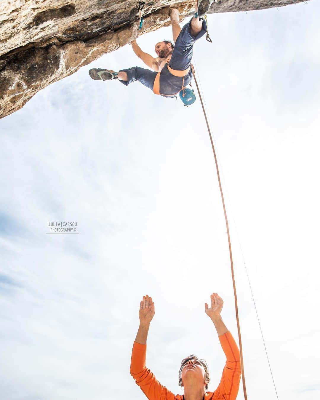 ニナ・カプレツさんのインスタグラム写真 - (ニナ・カプレツInstagram)「Very pleased to share a rope again with this outstanding men: @cedriclachat impresses me for his never ending determination as much as for his two left hands...😂 Well done Cédric for sending two 9a+ so quickly! 📸@julia.cassou  #oliana #scarpaclimb  @scarpaspa @arcteryx @petzl_official @arkose.climbing」2月9日 5時36分 - ninacaprez