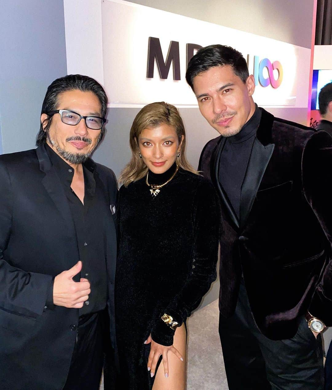 ルイス・タンさんのインスタグラム写真 - (ルイス・タンInstagram)「Great times when the #MortalKombat gang is together. Thank you @emporioarmani for the look ⚡️ @mptf #NightBefore #oscars2019」2月9日 18時23分 - lewistanofficial