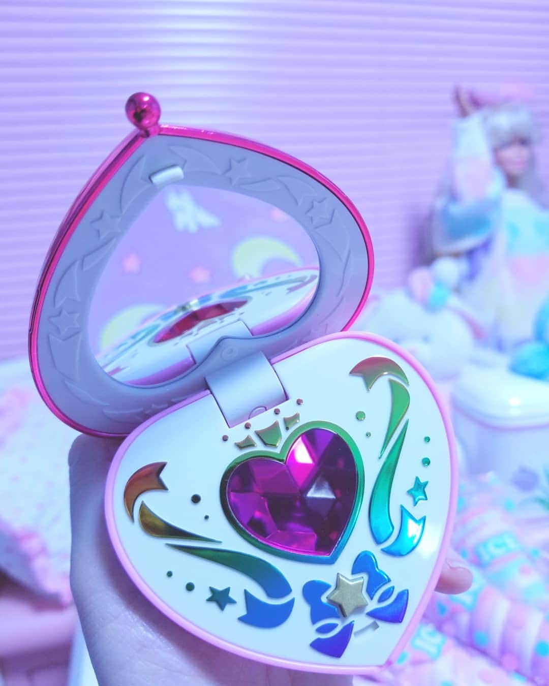 まろんちゃんさんのインスタグラム写真 まろんちゃんinstagram 過去最高のプロップリカやと思う ふたのハートのホログラムはもっとキラキラがよいけど セーラームーン セーラームーンfc ちびムーンコンパクト ちびムーン ファンシー ゆめかわいい パステル ゆめ