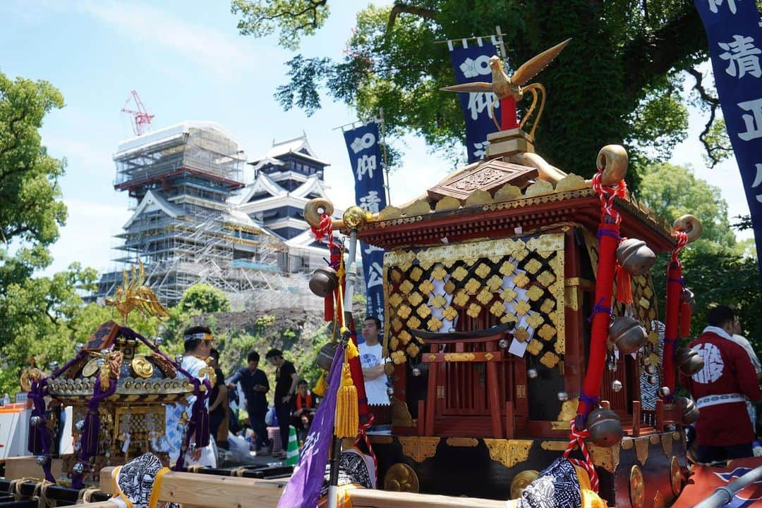 熊本城のインスタグラム