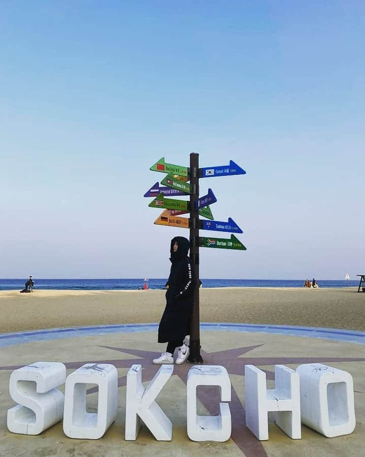 ホ・ヨンセンさんのインスタグラム写真 - (ホ・ヨンセンInstagram)「속초 안녕~🖐」2月9日 11時42分 - youngsaeng17