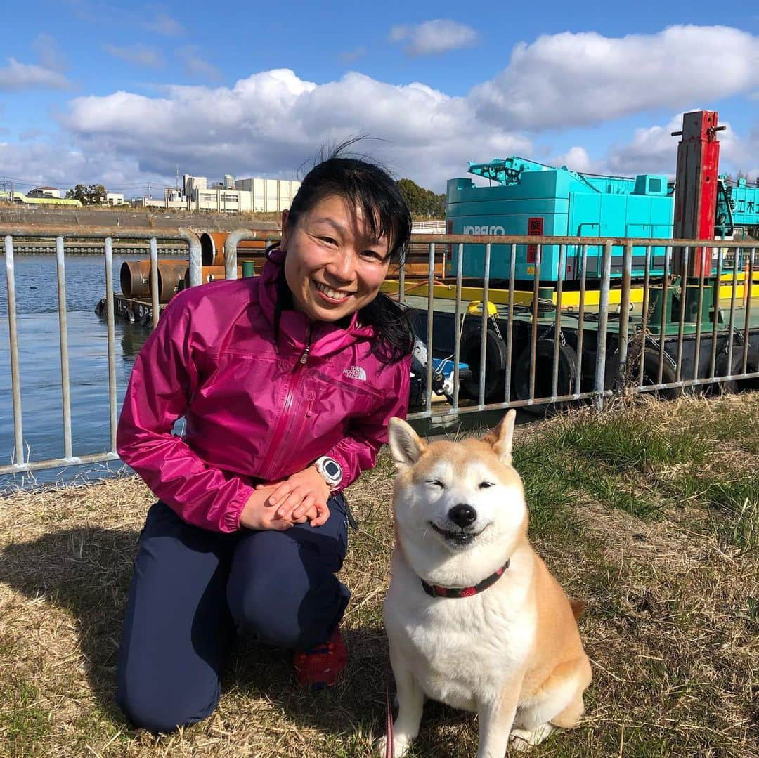 こなつさんのインスタグラム写真 - (こなつInstagram)「マラソンの練習がてら、RUNで来て下さいましたー🏃‍♀️ 全然ハァハァしてなくて感服👌 こなつもニンマリ😊  いくつものマラソン大会に出場されるそうです！ 頑張ってください〜〜 ありがとうございました😊」2月9日 12時28分 - makonatu