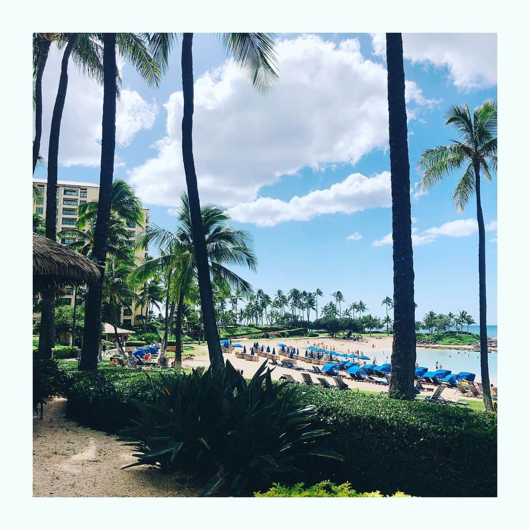 青山加織さんのインスタグラム写真 - (青山加織Instagram)「⭐︎ 思い出　① 2020 Jan. #Hawaii 🌴 #ハワイ #beach  #ビーチ #コオリナリゾート  #コオリナ #koolina  #koolinabeach」2月9日 13時57分 - kaoriaoyama_official