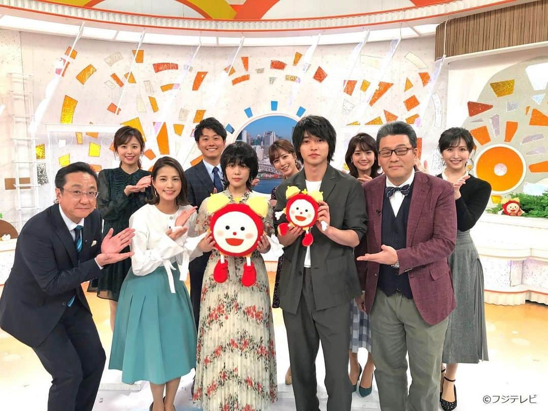 フジテレビ「めざましテレビ」さんのインスタグラム写真 - (フジテレビ「めざましテレビ」Instagram)「・ 映画「#ヲタクに恋は難しい」に出演する #高畑充希 さん、#山﨑賢人 さんがスタジオ生出演してくれたよ✨ 映画は先週金曜日から公開🎬 ぜひ、劇場に足を運んでみてね💞 ・ #めざましテレビ」2月9日 20時01分 - mezamashi.tv