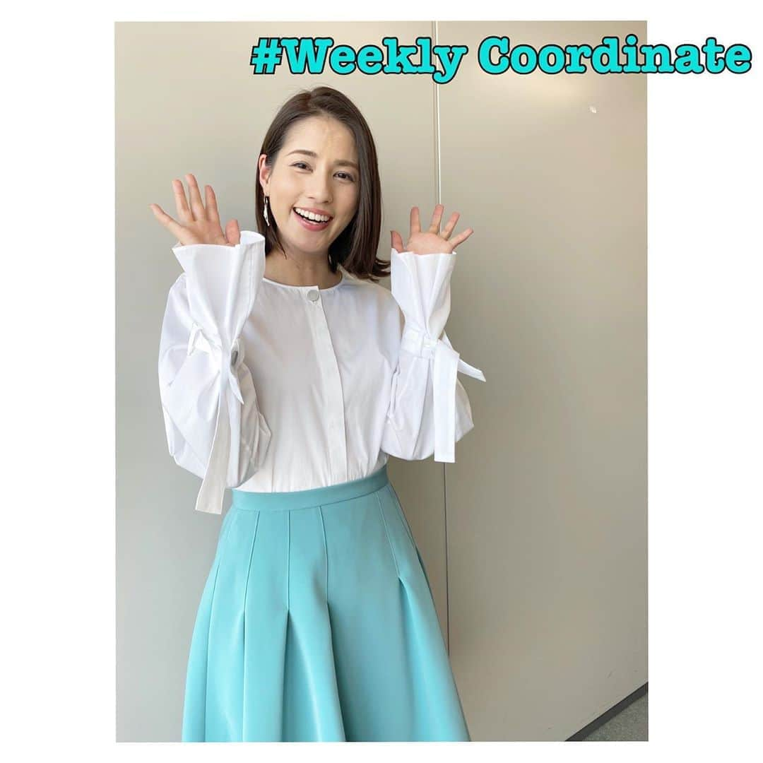 永島優美さんのインスタグラム写真 - (永島優美Instagram)「* 👗Weekly Coordinate（2/3-）👠 * 先週の衣装。 袖がキュッと締まったシャツ、 シルバーのボタンも素敵でした✴︎ * 明日からまた頑張りましょうね☺️ - - - - - - - - - - - - - - - - - - - - - - - 👗#weeklyコーデ （Mon＆Tue ▶︎ Wed＆Thu ▶︎ Fri＆Sun） #coordinate #めざましテレビ  #ジャンクスポーツ このあと19時からは『大相撲スペシャル』！」2月9日 17時07分 - yuumi_nagashima