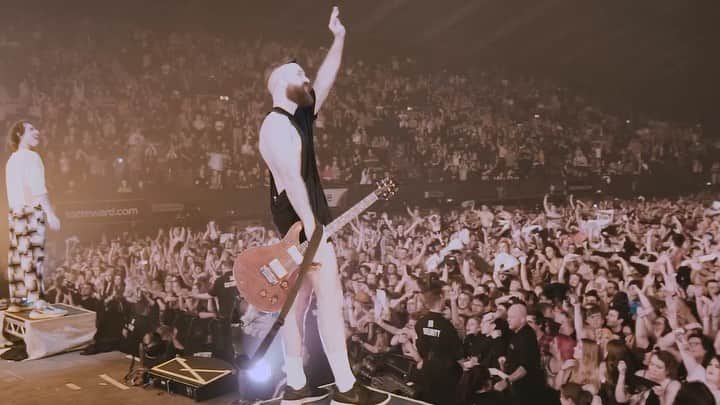 Don Brocoのインスタグラム：「1 YEAR AGO TODAY WE PLAYED WEMBLEY!!!! Words cannot express how much that show still means to us, thank you everyone for making that night so incredibly special ❤️❤️❤️ See you next @slamdunkmusic!」