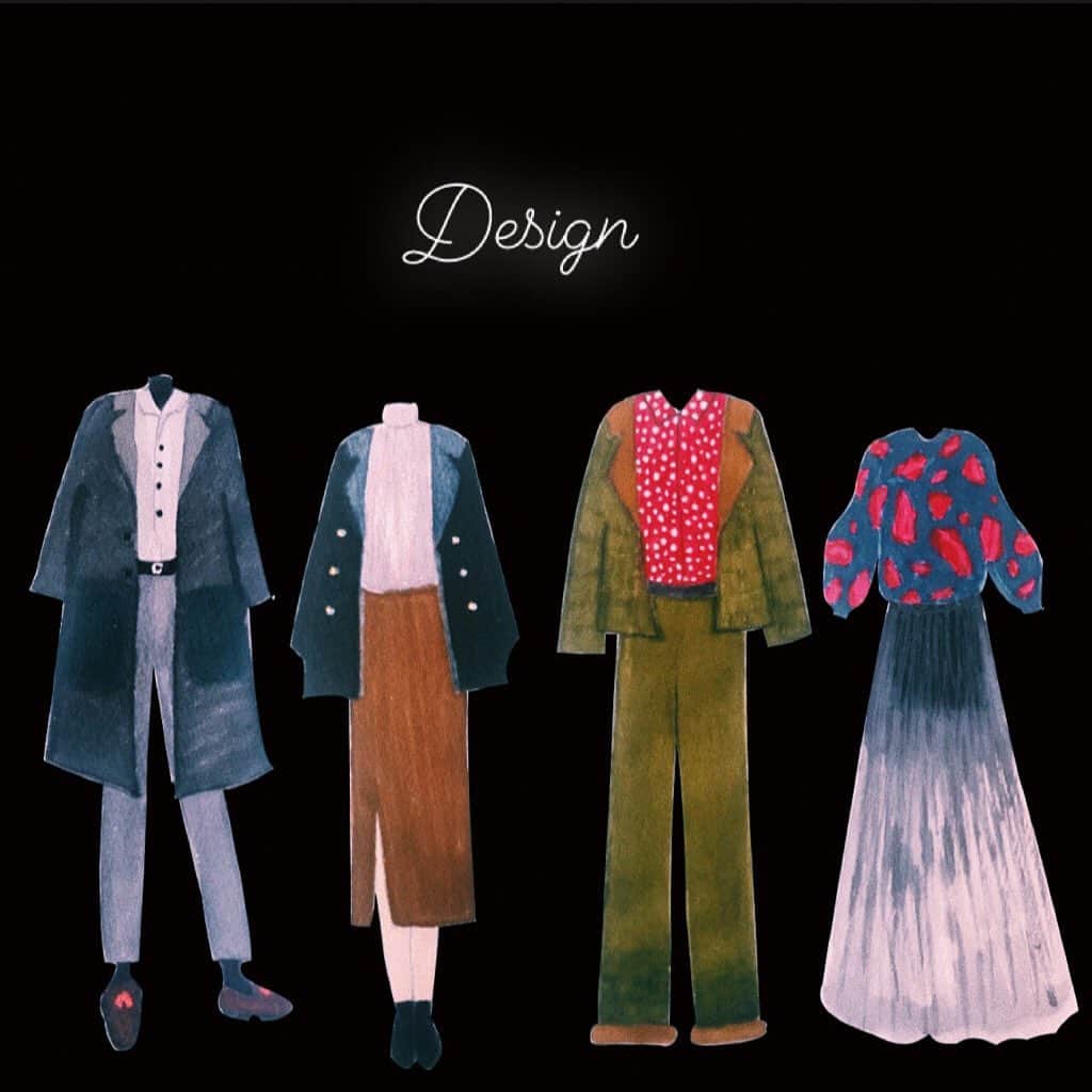 夏目璃乃さんのインスタグラム写真 - (夏目璃乃Instagram)「・ ・ デザイン☜ ・ ・ 私が着たい服♡ ・ #夏目璃乃 #デザイン #design #洋服 #ファッション#デザイナー とか#憧れ」2月9日 20時33分 - natsume_rino