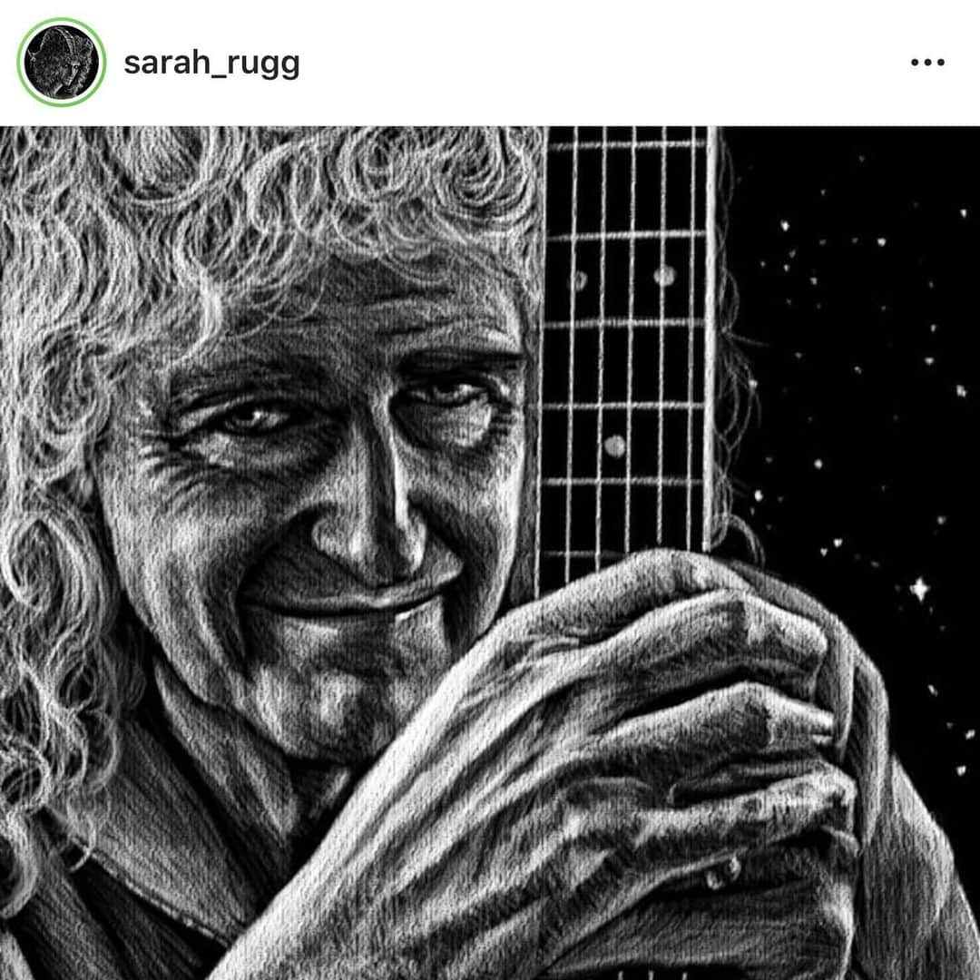 ブライアン・メイさんのインスタグラム写真 - (ブライアン・メイInstagram)「And talking of stereoscopic genius ... @sarah_rugg has created this astounding 3-D portrait, among others - and I just had to share.  There should be no discussion about perfection or imperfection here - this is a true stereoscopic work of art.  The great Salvador Dali attempted similar works, but the list of artists who understand stereoscopy well enough, and also have the skills to create in this medium, is VERY short.  I take my hat off to you Sarah. Your subject wins no prizes here - but you do !!! Thanks for this great compliment - and more power to ya !  Enjoy, folks !!! #parallelview #stereophotography #stereoimage #stereophoto #stereopair #owlfriendly #stereoscopy #stereopicture #stereopic #stereoview #3dimage #stereorealist #stereoscopic #teamstereoscopy #londonstereoscopiccompany #queenwillrock #brianmayqueen —- Bri」2月9日 20時38分 - brianmayforreal