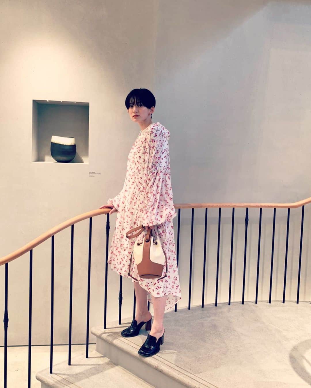 低価格 ロエベの柄ワンピ ワンピース チュニック Reachahand Org