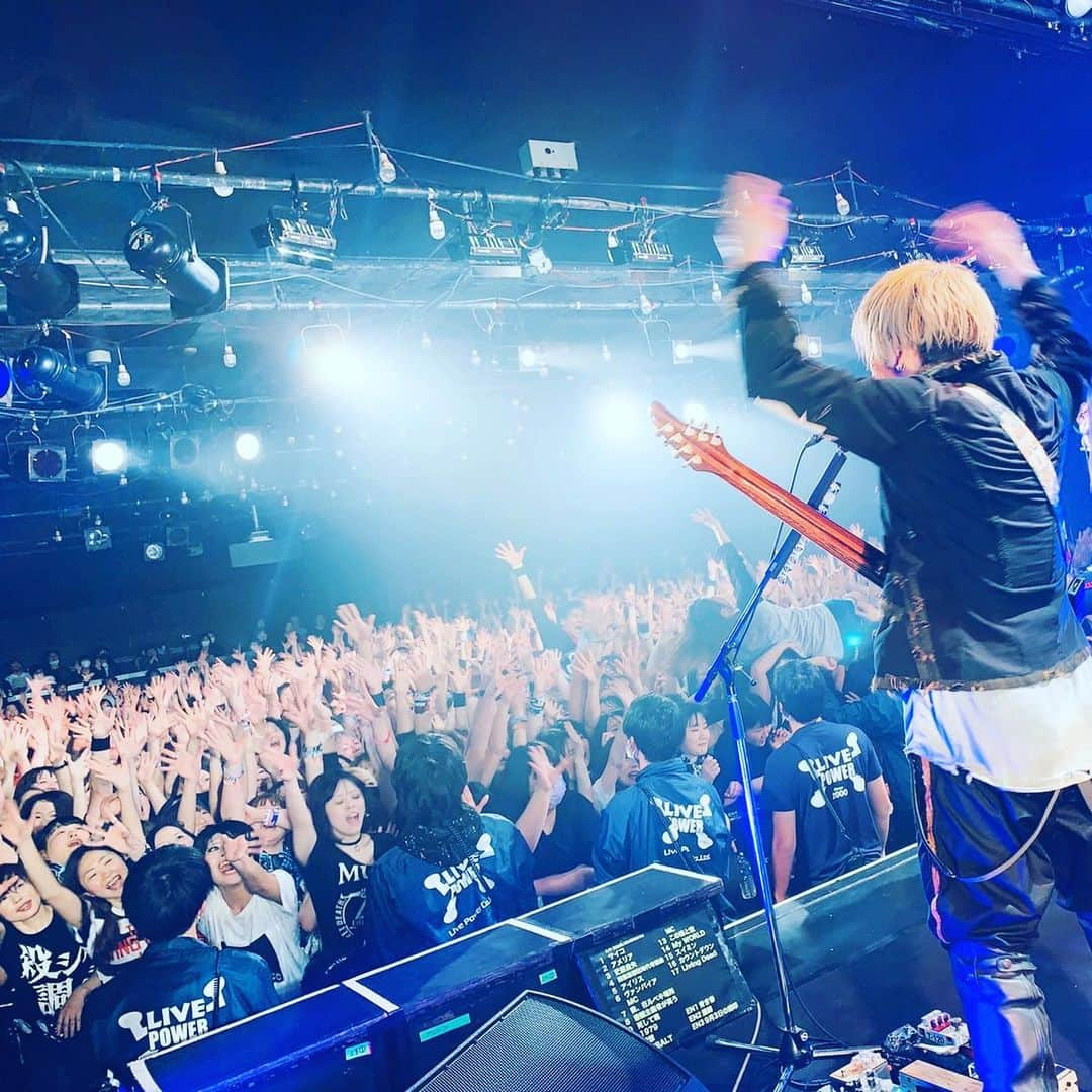 ミヤ さんのインスタグラム写真 - (ミヤ Instagram)「関東収監お疲れ様でした！！^_^ #mucc #壊れたピアノとリビングデッド #壊ピリ」2月9日 23時00分 - miyaguchi