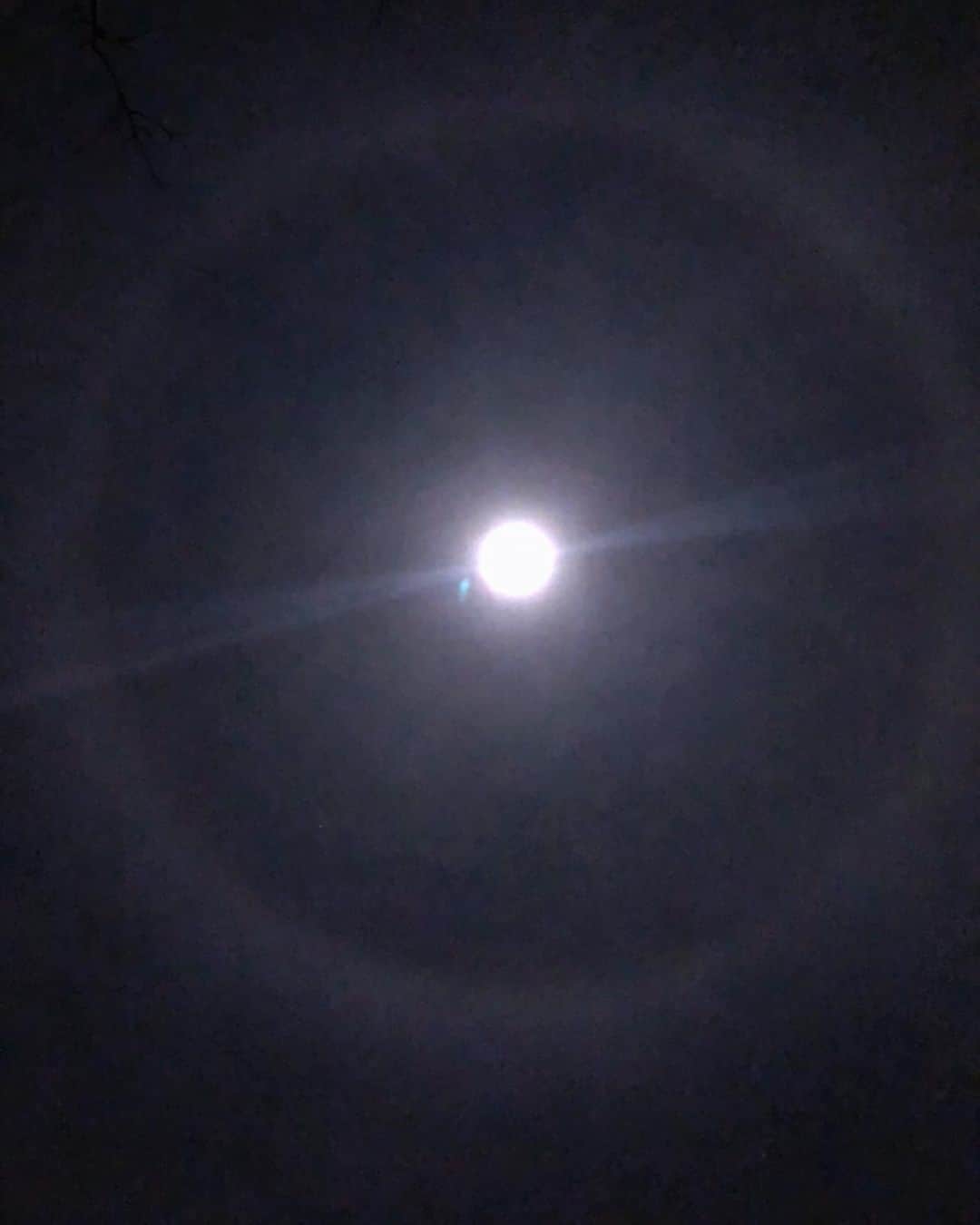 風間ゆみえさんのインスタグラム写真 - (風間ゆみえInstagram)「わたしが月を見上げるのは いつだって満ちる一歩手前の まんまるになりきらない月  いい夜だった  そう、 いつだって月を見上げるような日は 幸せな時間を泳いでいる  #立春 #2020/2/8」2月9日 23時08分 - yumie_kazama