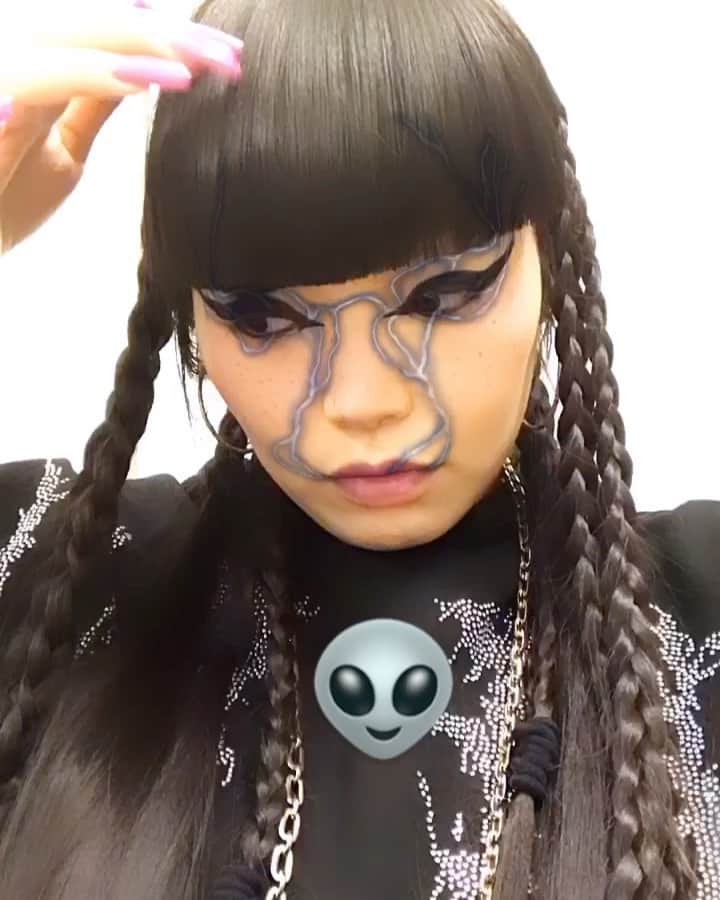 森山穂乃香のインスタグラム：「🎆👽🎆👽🎆👽🎆」