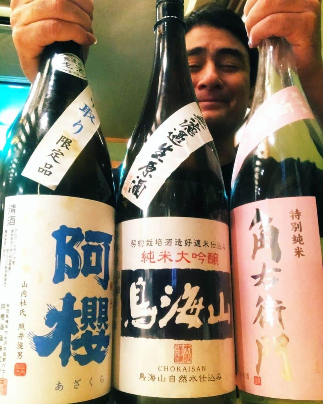 野口健さんのインスタグラム写真 - (野口健Instagram)「断食5日目になると、頭の中、日本酒だらけ^^; いや、もちろん、にんじんジュースも美味しいんですよ！！！でもね、頭の中を日本酒たちとのシーンが激しく駆け巡るのです。こういう時にふと思うのです。ホンモノだと！ #野口健#日本酒#まんさくのはな #あざくら #各右衛門特別純米 #天寿酒造 #新政酒造#阿桜酒造#奈良萬#旦」2月9日 23時50分 - noguchiken8848